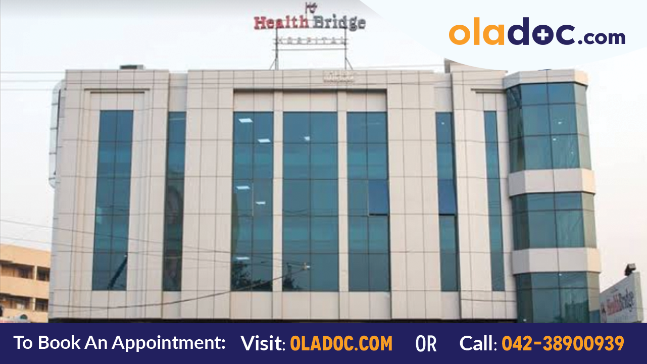 Front View of Health Bridge Lahore